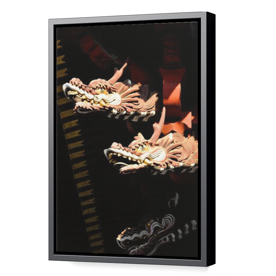 Thumbnail for Canvas - Black Floating Frame