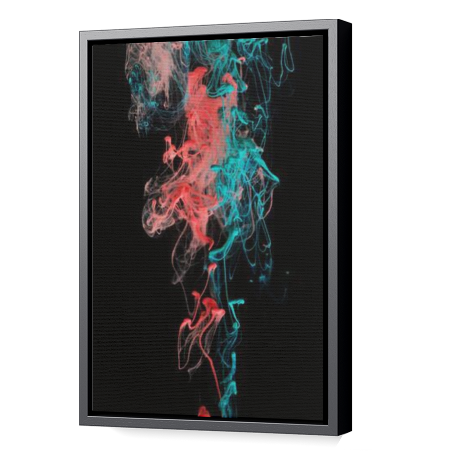 Thumbnail for Canvas - Black Floating Frame