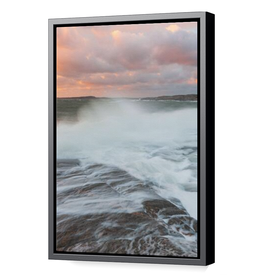 Thumbnail for Canvas - Black Floating Frame