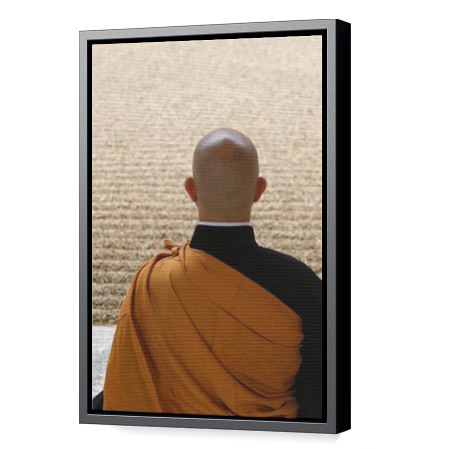 Thumbnail for Canvas - Black Floating Frame