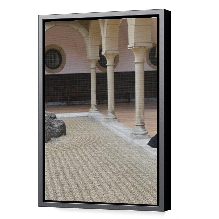 Thumbnail for Canvas - Black Floating Frame