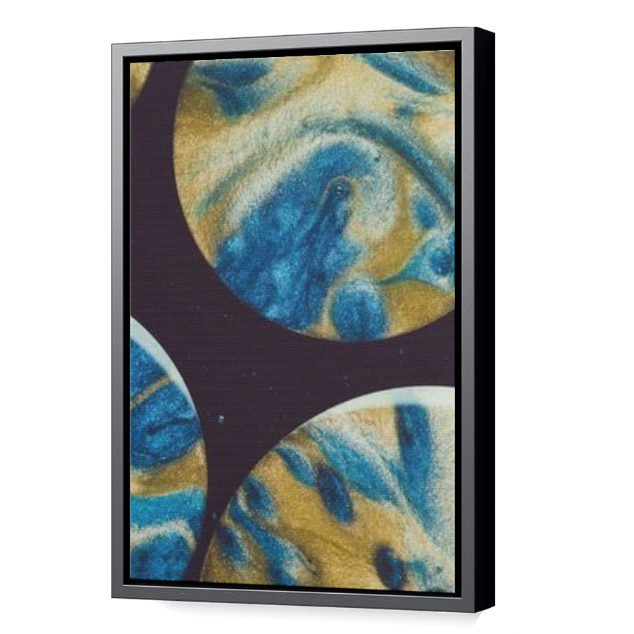 Thumbnail for Canvas - Black Floating Frame