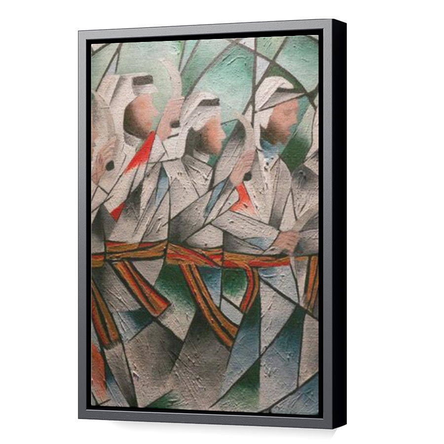 Thumbnail for Canvas - Black Floating Frame