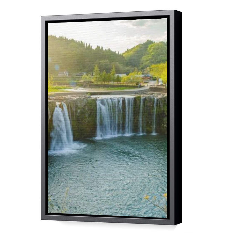 Thumbnail for Canvas - Black Floating Frame