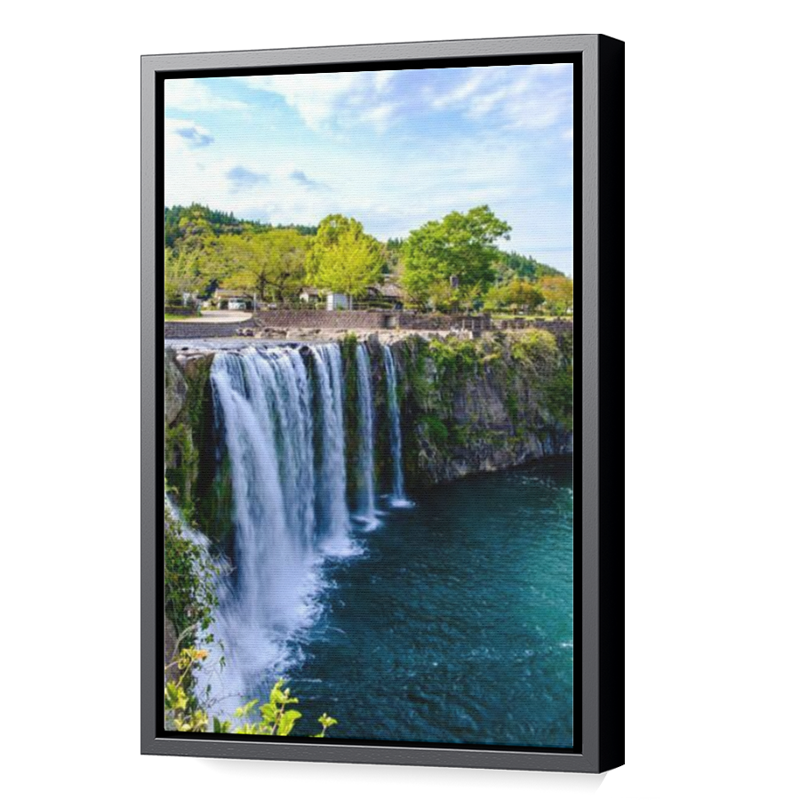 Thumbnail for Canvas - Black Floating Frame