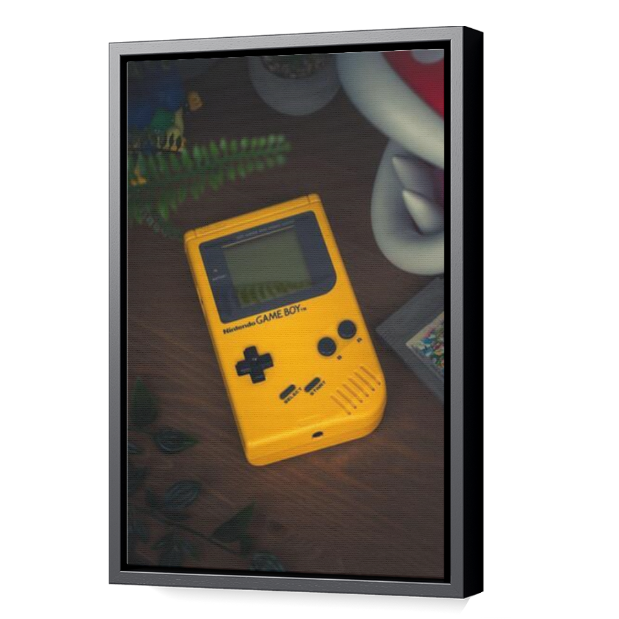 Thumbnail for Canvas - Black Floating Frame
