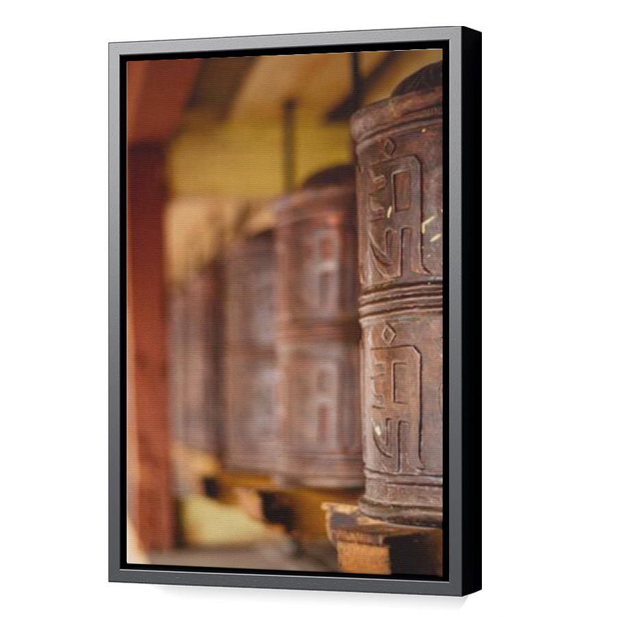 Thumbnail for Canvas - Black Floating Frame