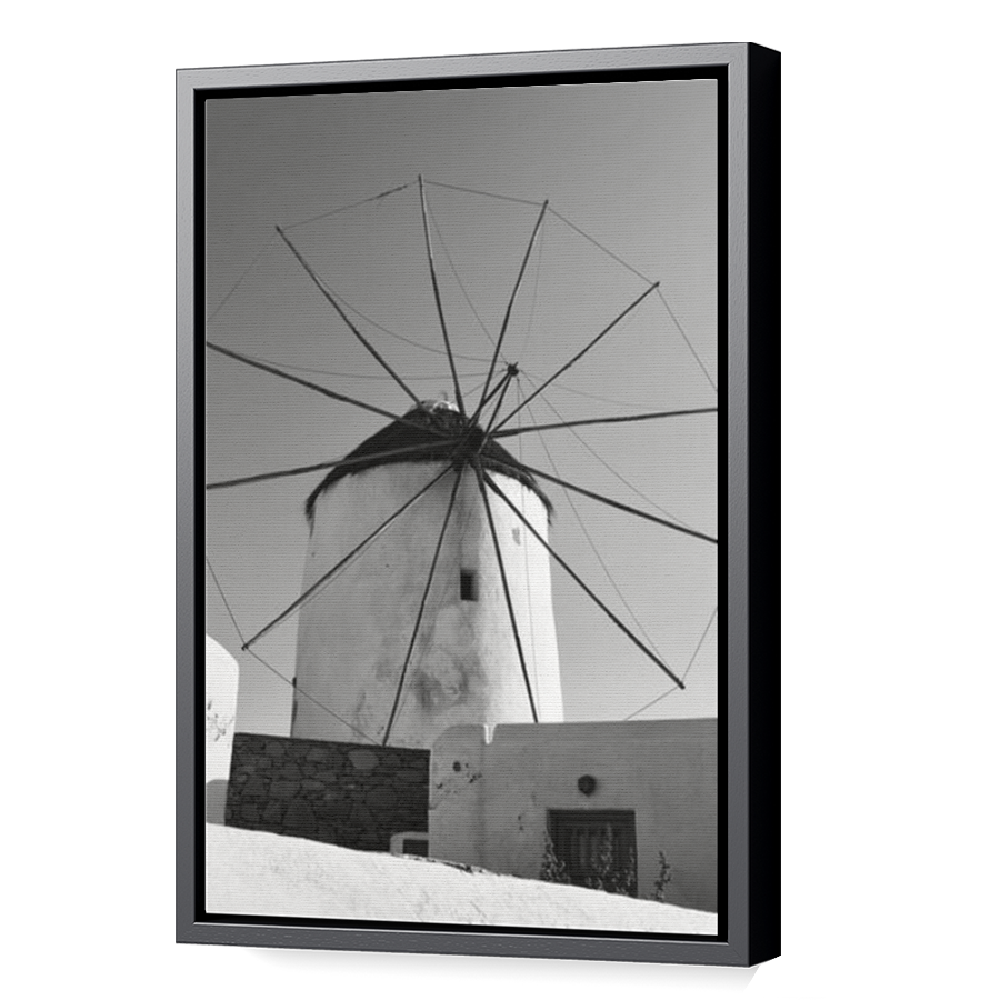 Thumbnail for Canvas - Black Floating Frame