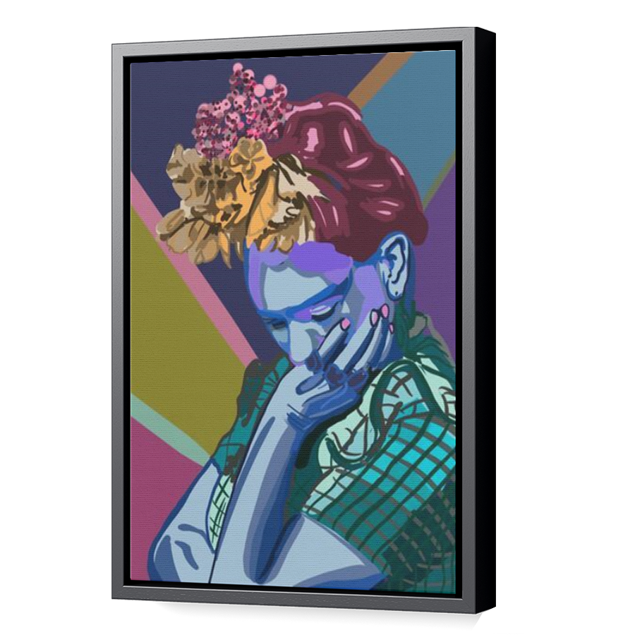 Thumbnail for Canvas - Black Floating Frame