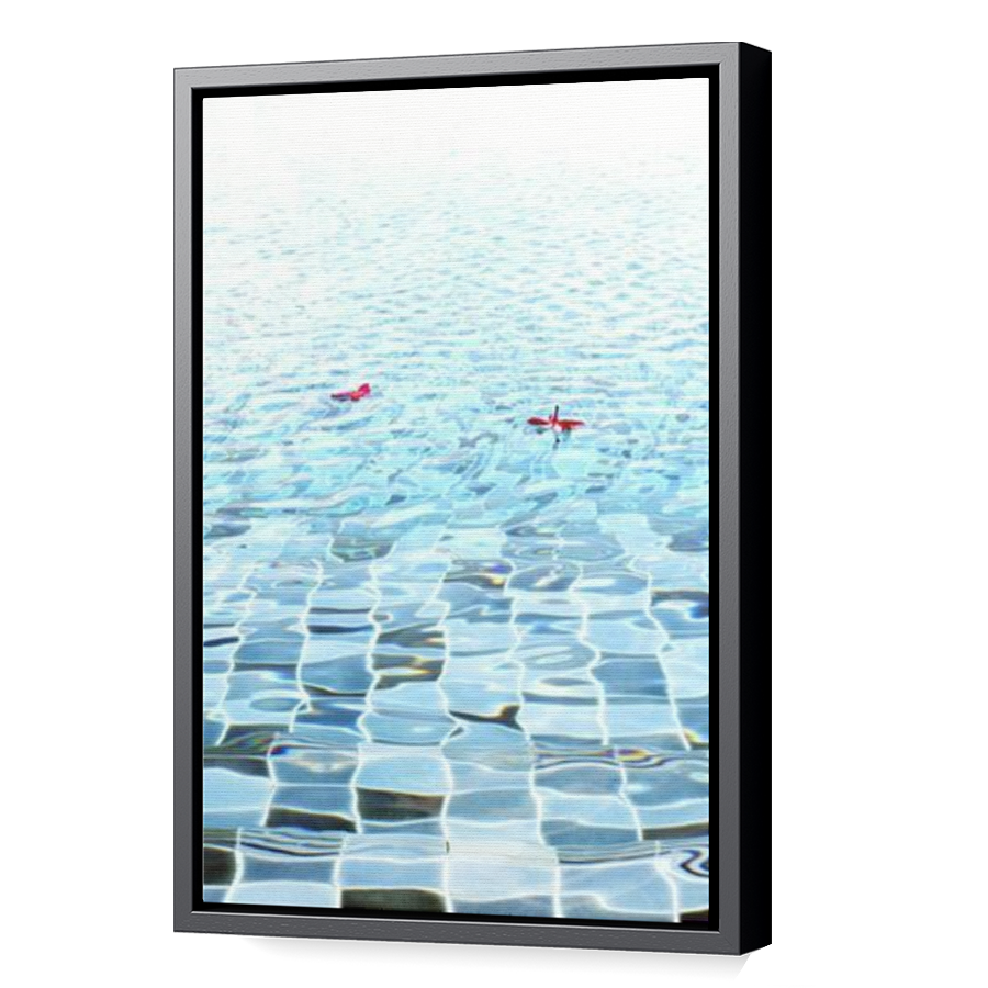 Thumbnail for Canvas - Black Floating Frame