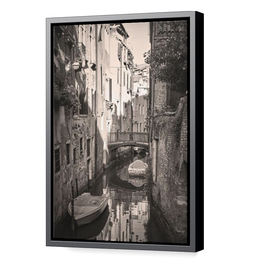 Thumbnail for Canvas - Black Floating Frame