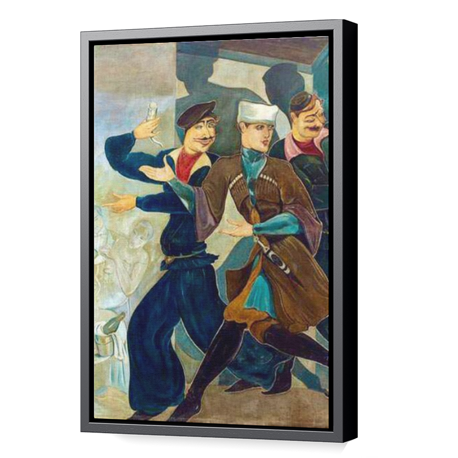 Thumbnail for Canvas - Black Floating Frame