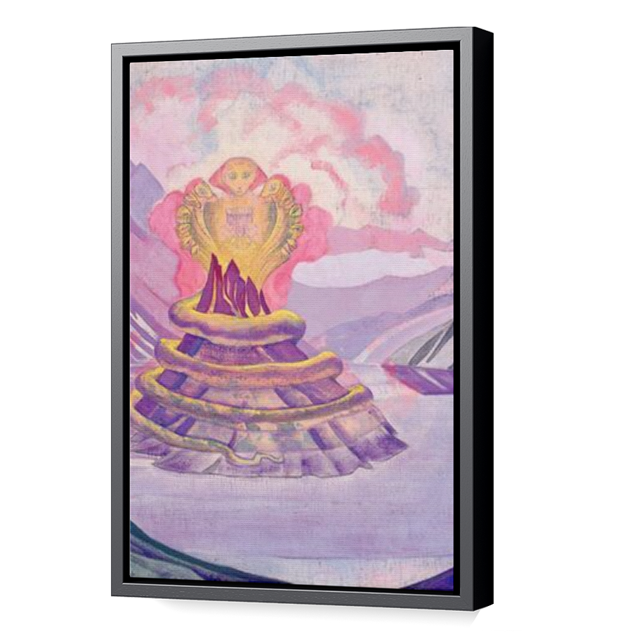 Thumbnail for Canvas - Black Floating Frame