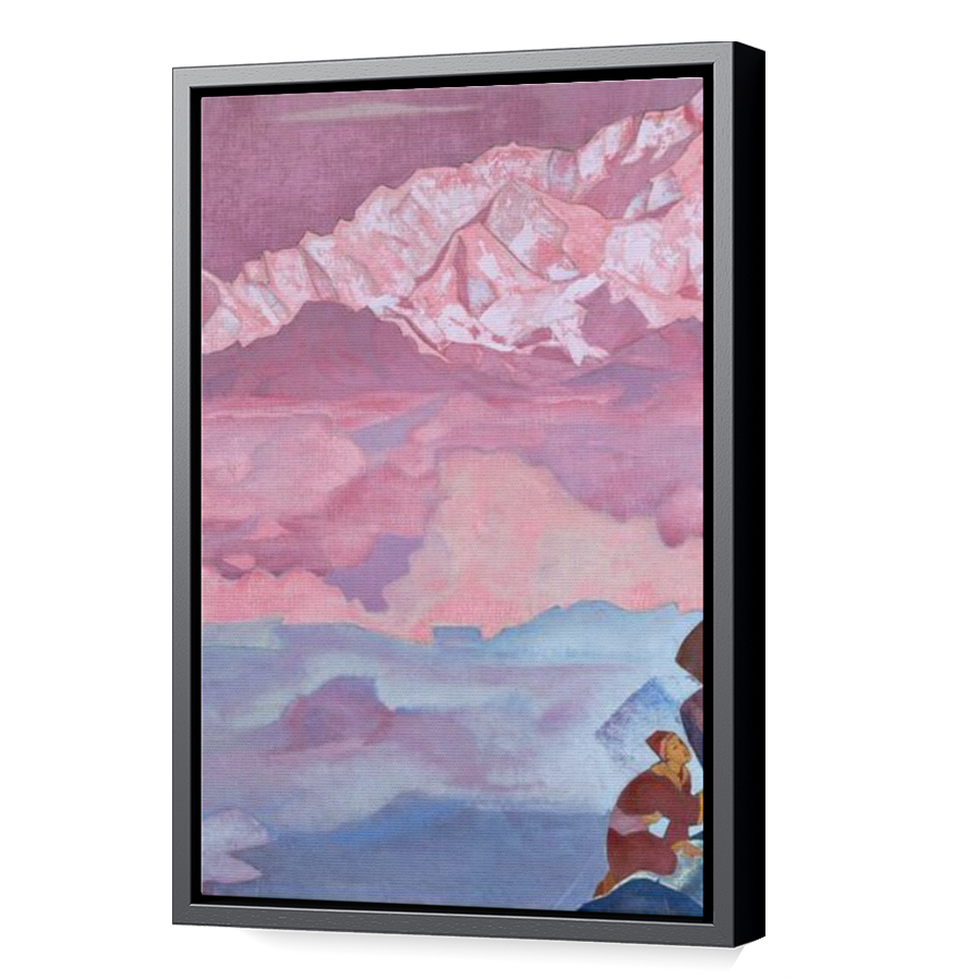 Thumbnail for Canvas - Black Floating Frame