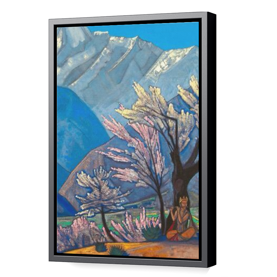 Thumbnail for Canvas - Black Floating Frame