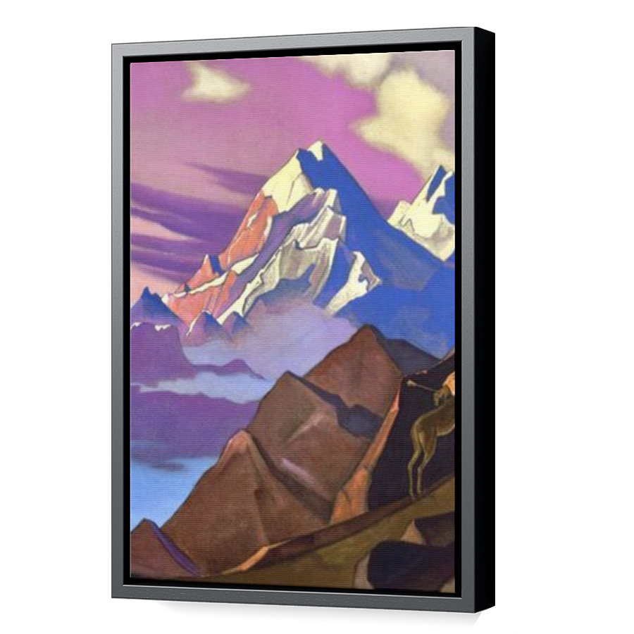 Thumbnail for Canvas - Black Floating Frame