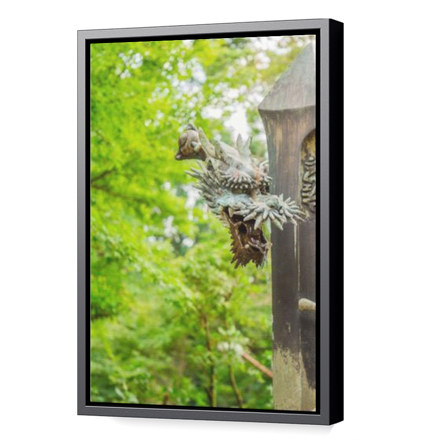 Thumbnail for Canvas - Black Floating Frame
