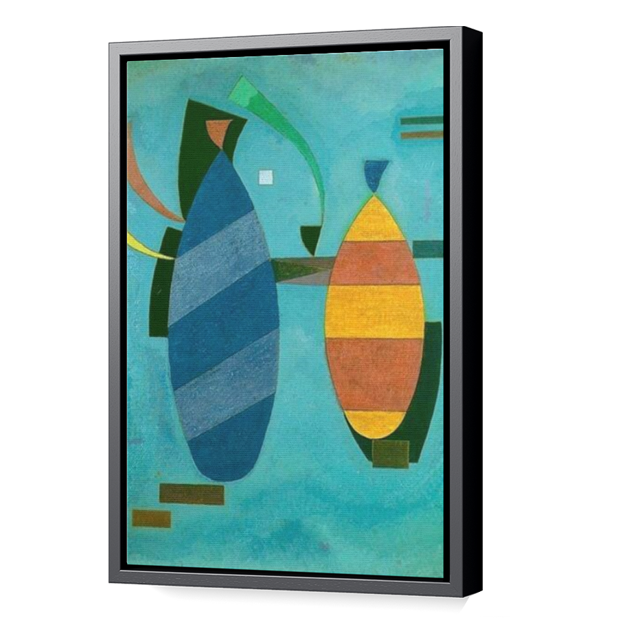 Thumbnail for Canvas - Black Floating Frame