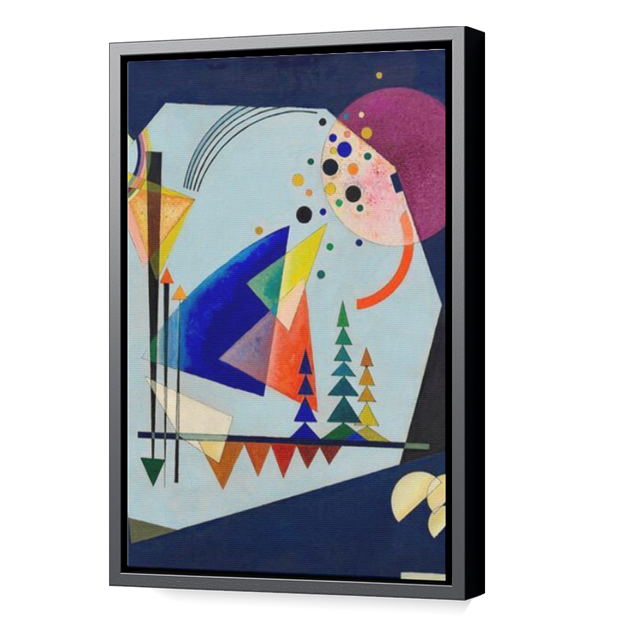 Thumbnail for Canvas - Black Floating Frame