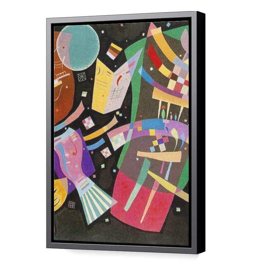 Thumbnail for Canvas - Black Floating Frame
