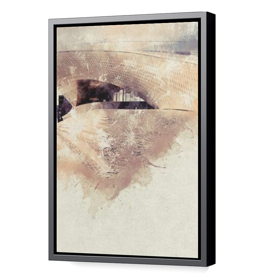 Thumbnail for Canvas - Black Floating Frame