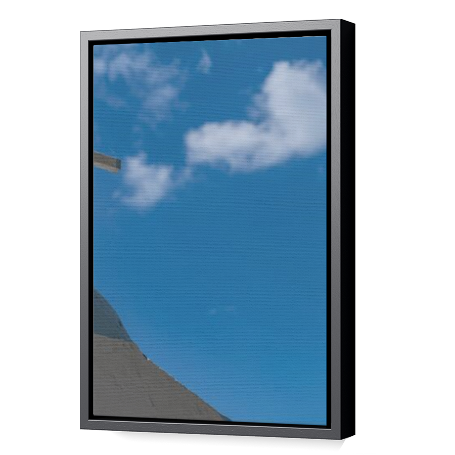 Thumbnail for Canvas - Black Floating Frame