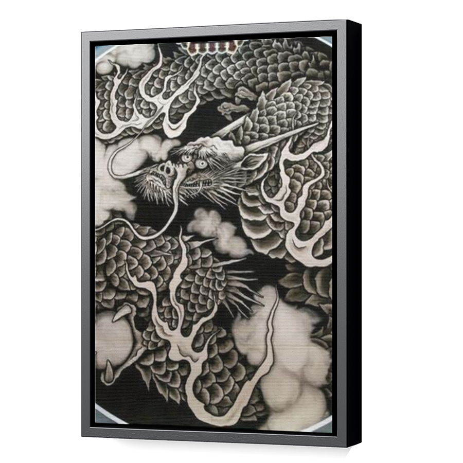 Thumbnail for Canvas - Black Floating Frame
