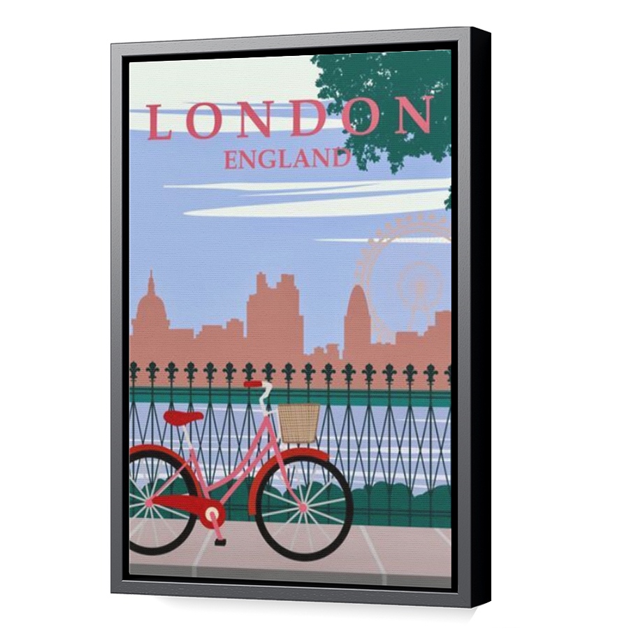 Thumbnail for Canvas - Black Floating Frame