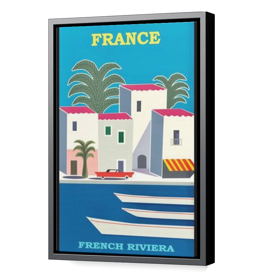 Thumbnail for Canvas - Black Floating Frame