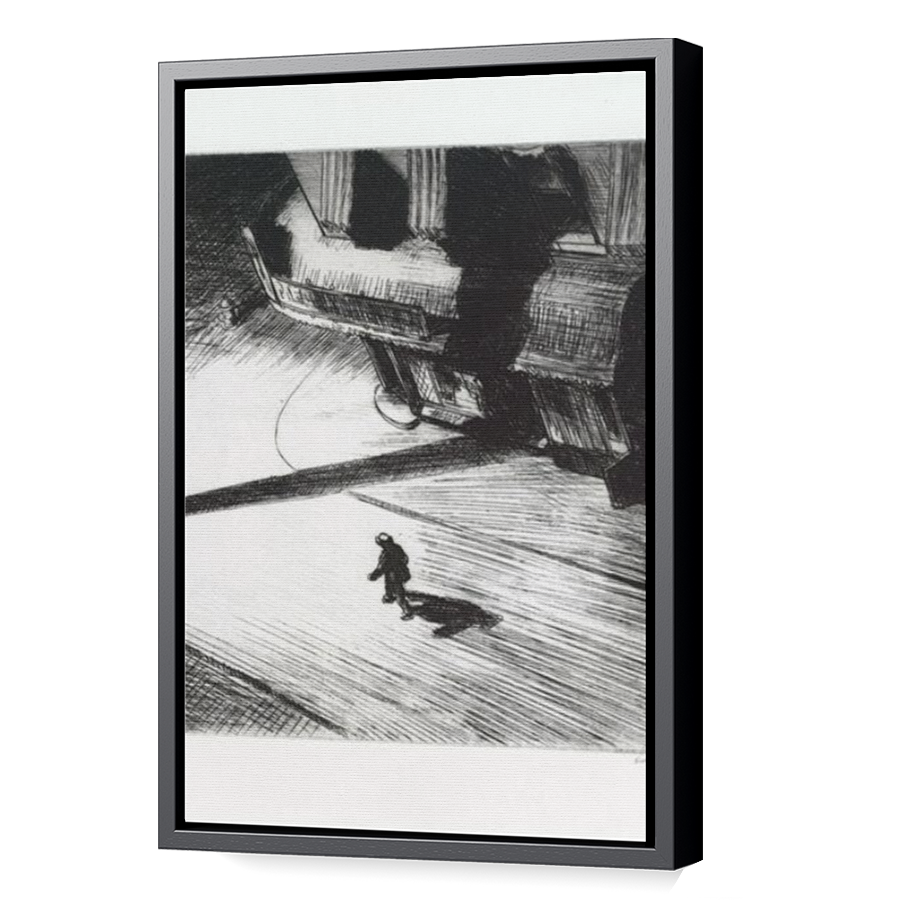 Thumbnail for Canvas - Black Floating Frame