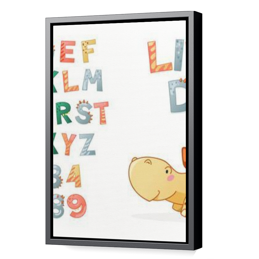 Thumbnail for Canvas - Black Floating Frame