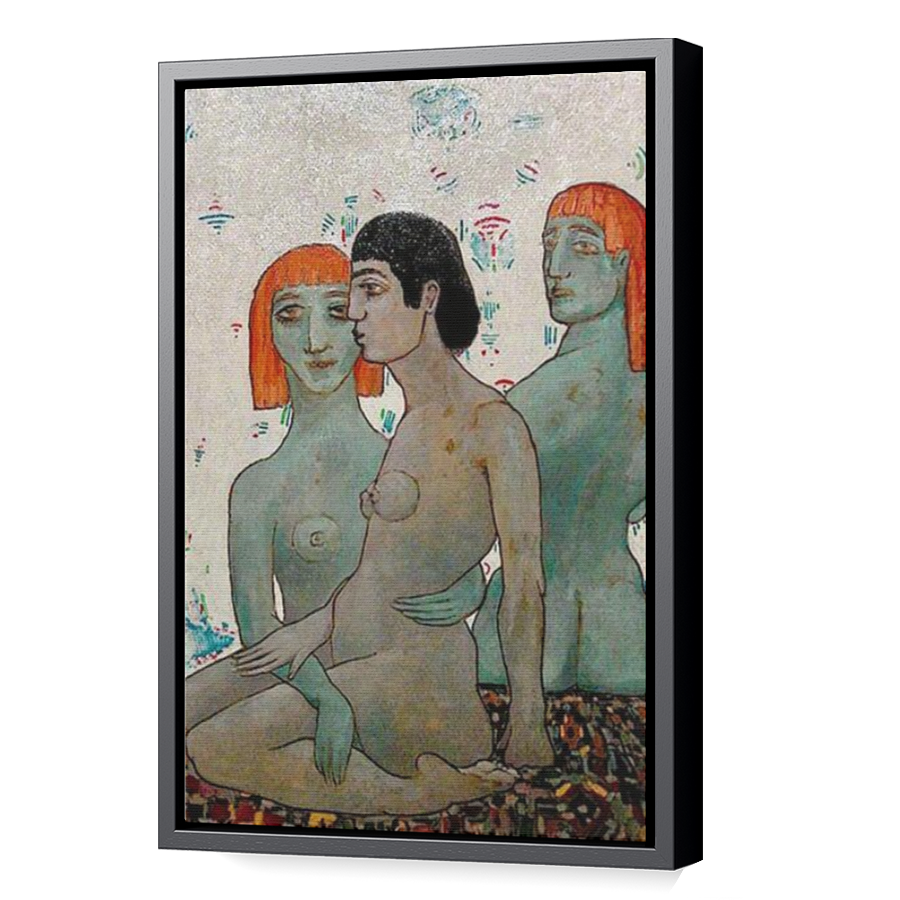 Thumbnail for Canvas - Black Floating Frame
