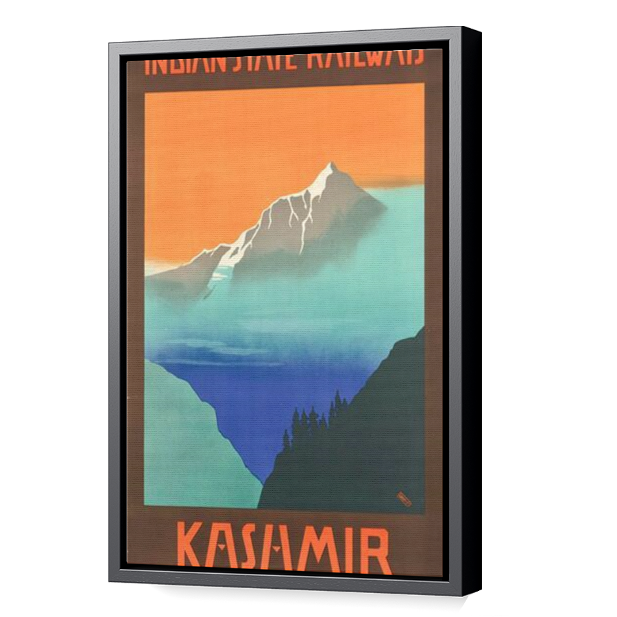 Thumbnail for Canvas - Black Floating Frame