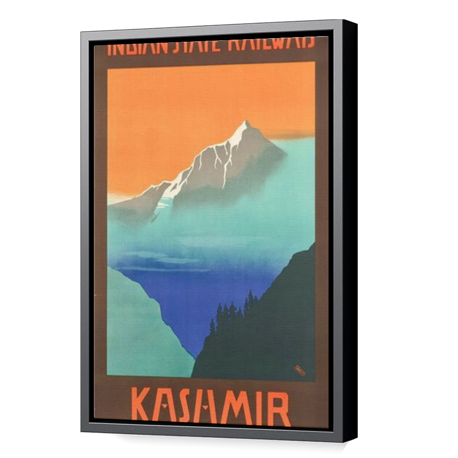 Thumbnail for Canvas - Black Floating Frame