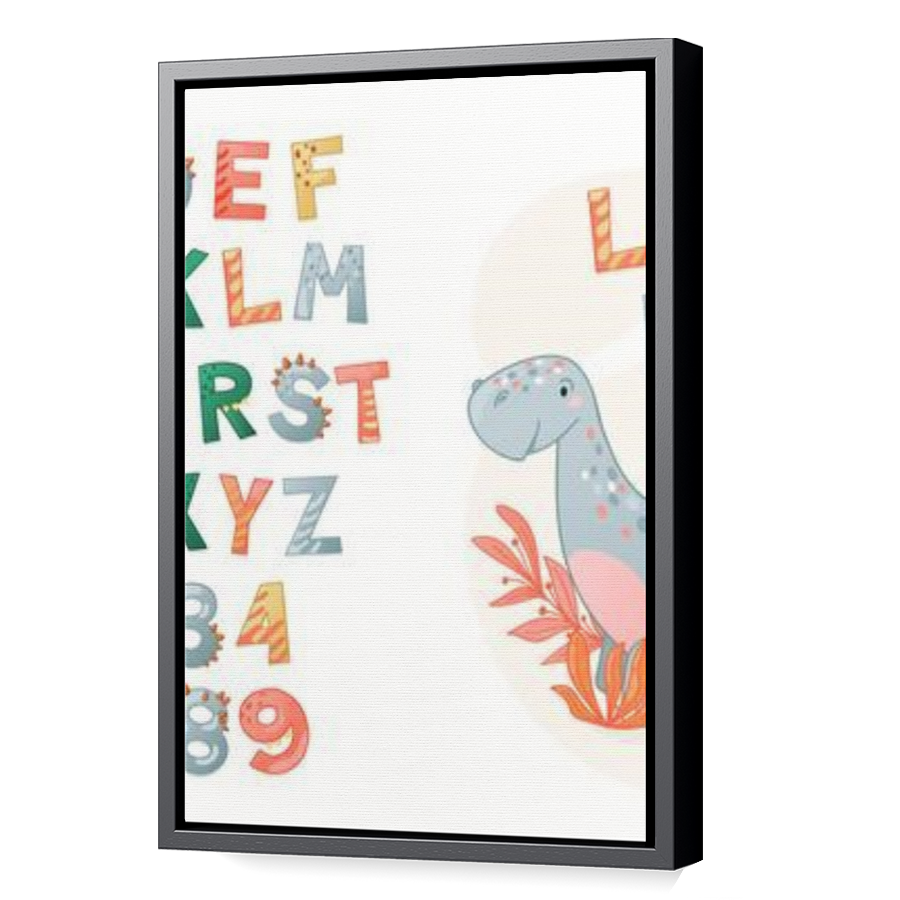 Thumbnail for Canvas - Black Floating Frame
