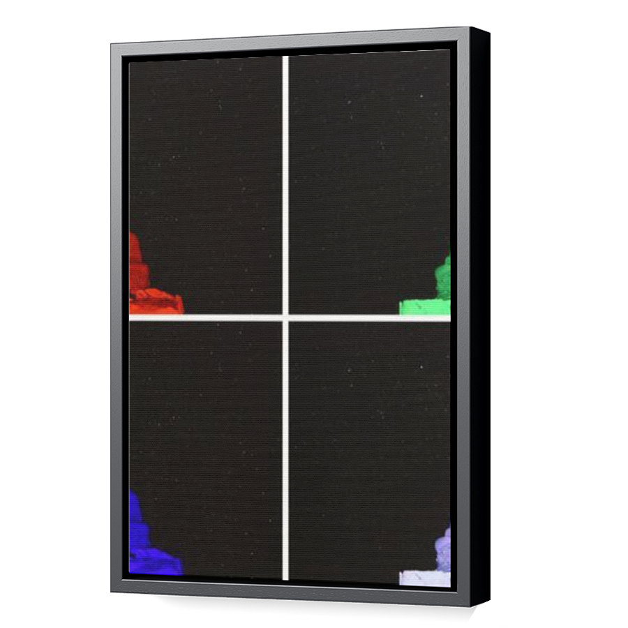 Thumbnail for Canvas - Black Floating Frame