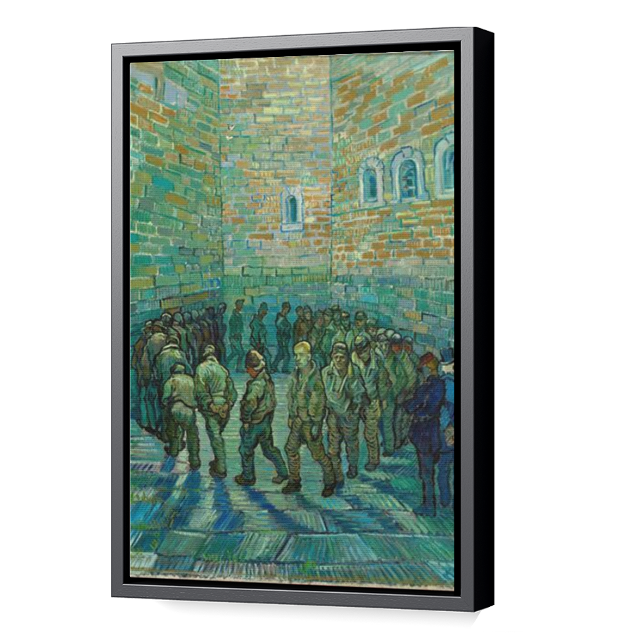 Thumbnail for Canvas - Black Floating Frame