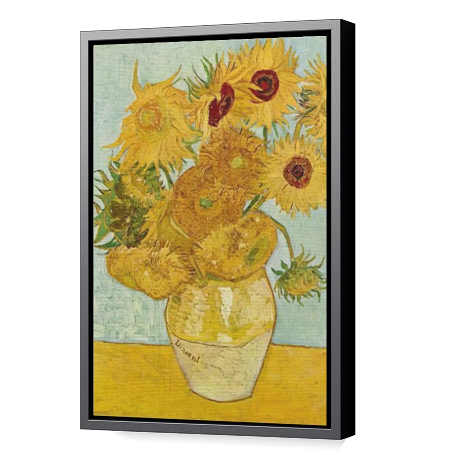 Thumbnail for Canvas - Black Floating Frame