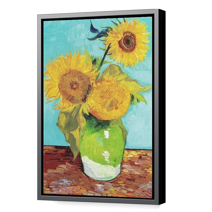 Thumbnail for Canvas - Black Floating Frame