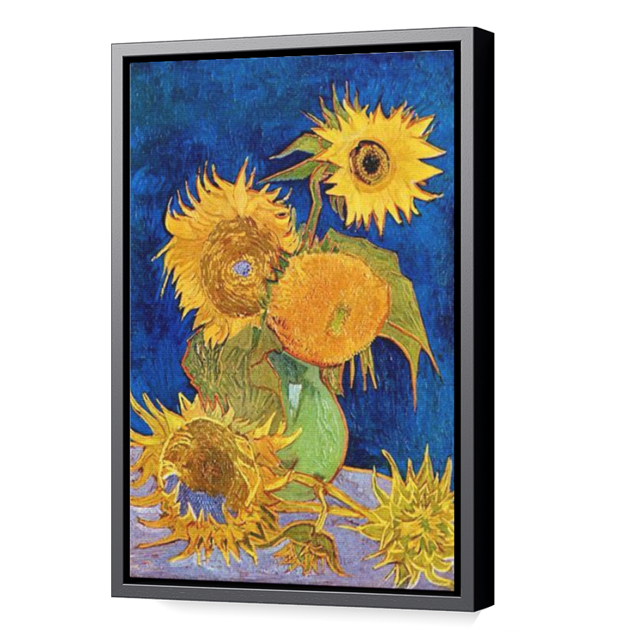 Thumbnail for Canvas - Black Floating Frame