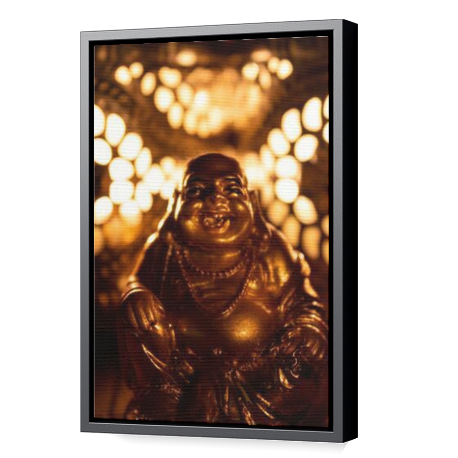 Thumbnail for Canvas - Black Floating Frame