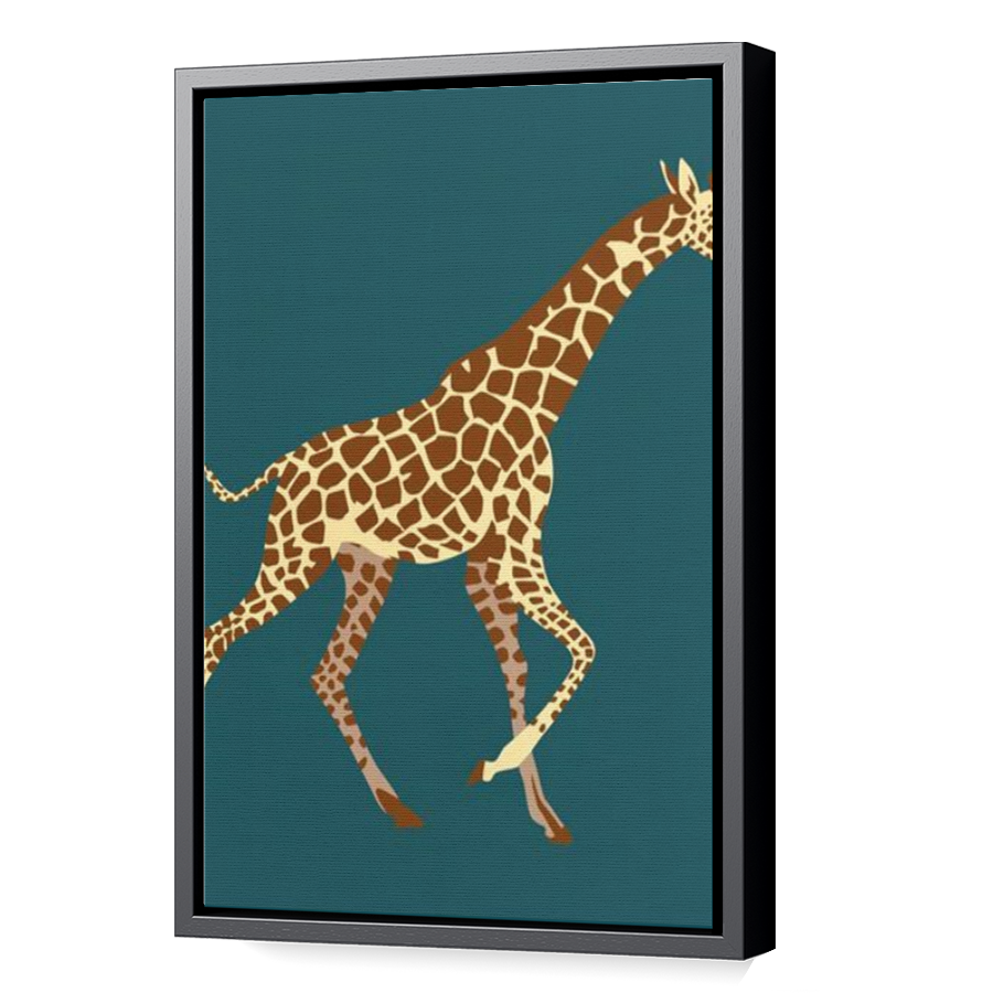 Thumbnail for Canvas - Black Floating Frame