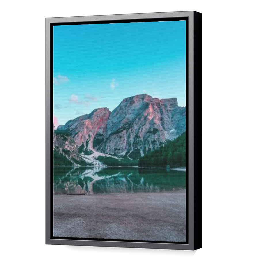 Thumbnail for Canvas - Black Floating Frame