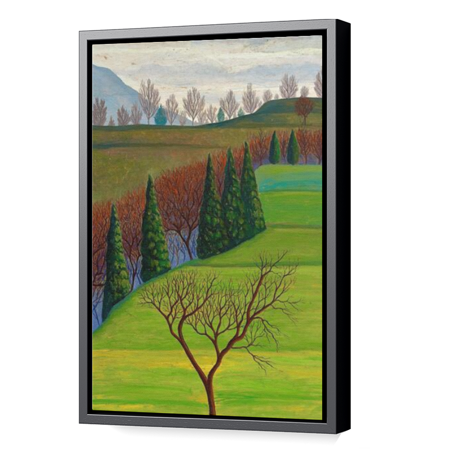 Thumbnail for Canvas - Black Floating Frame
