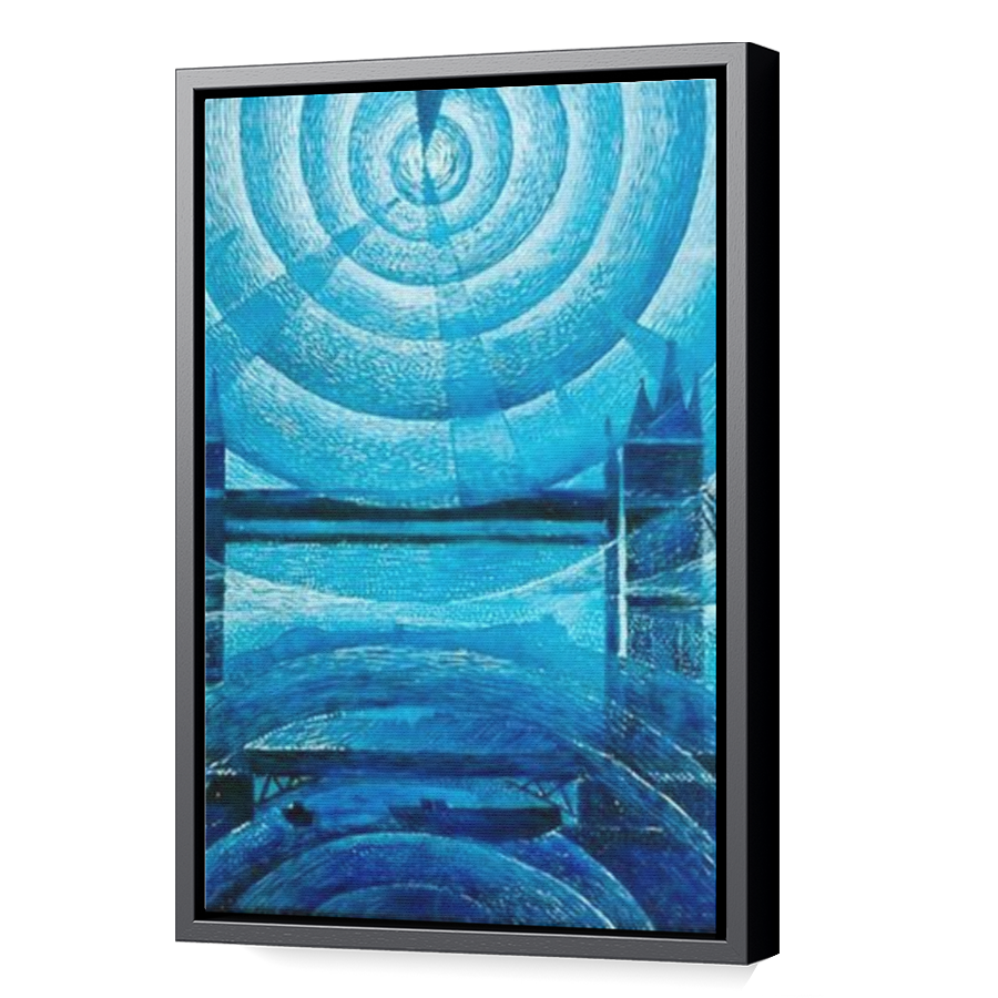 Thumbnail for Canvas - Black Floating Frame
