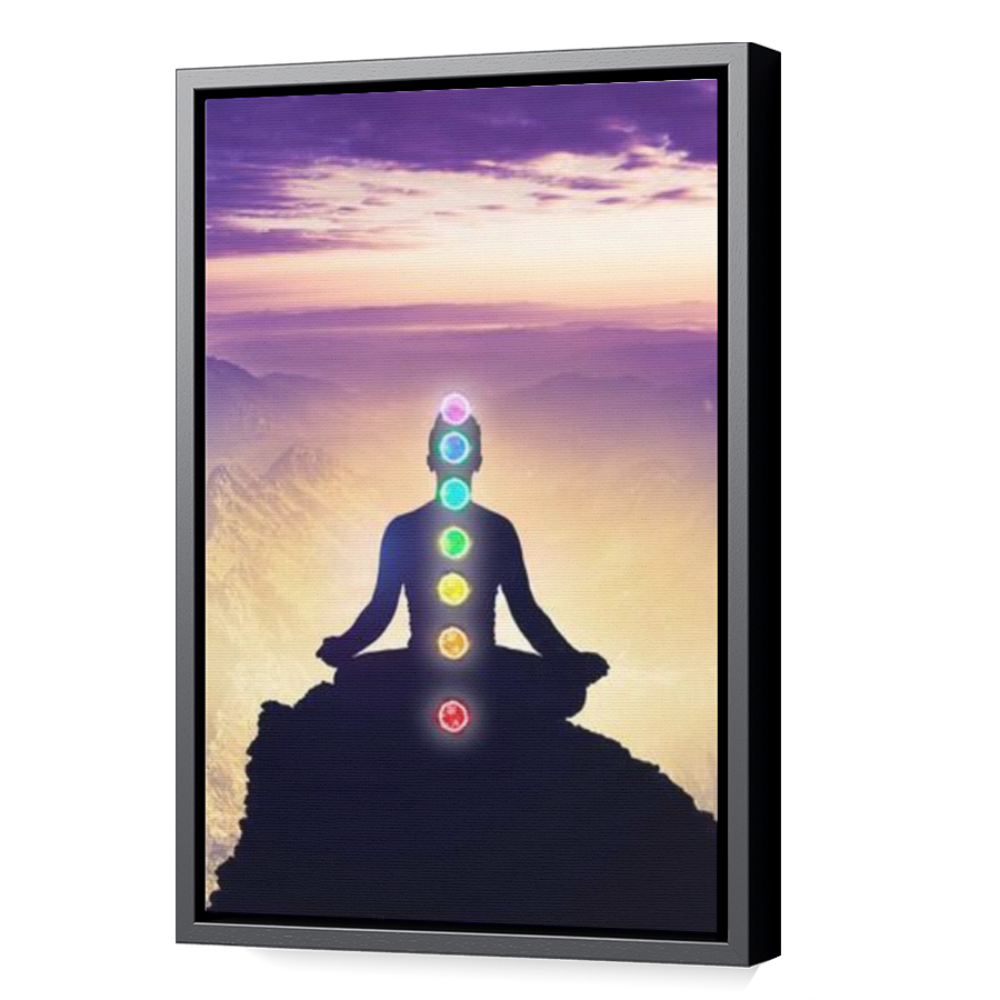 Thumbnail for Canvas - Black Floating Frame