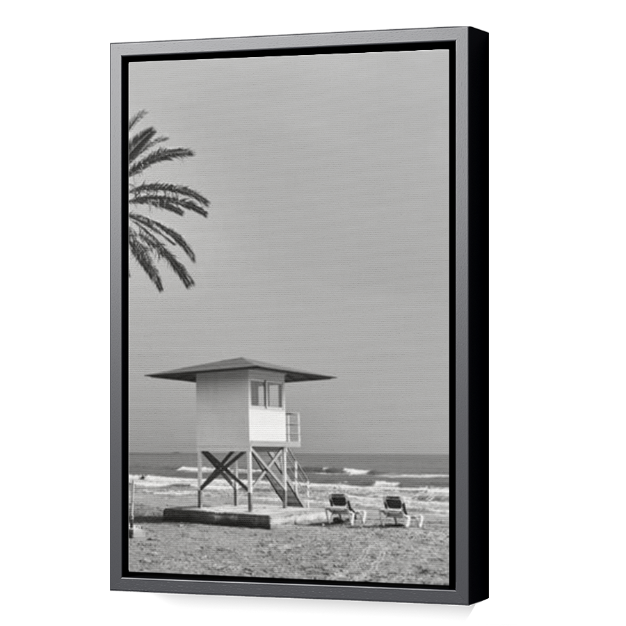 Thumbnail for Canvas - Black Floating Frame