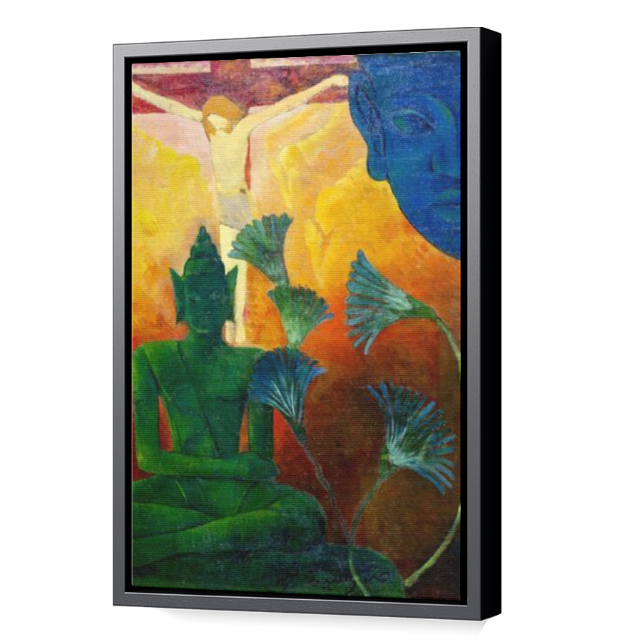 Thumbnail for Canvas - Black Floating Frame