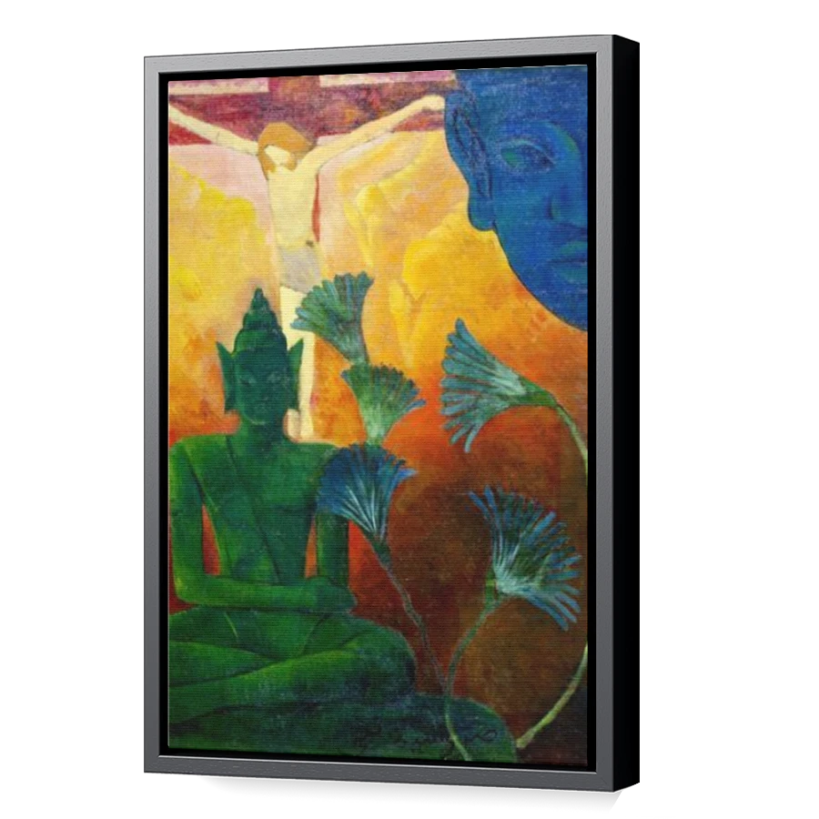Thumbnail for Canvas - Black Floating Frame