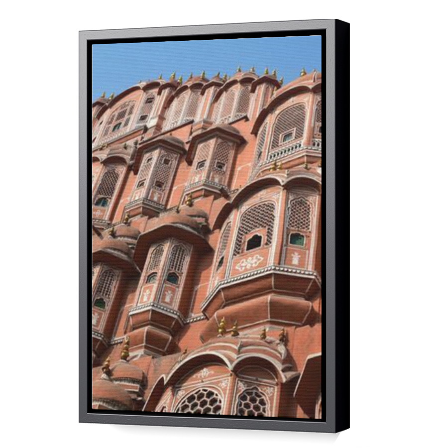 Thumbnail for Canvas - Black Floating Frame
